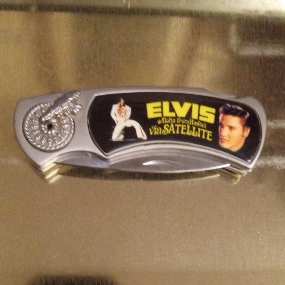 Elvis Silver Money Clip
